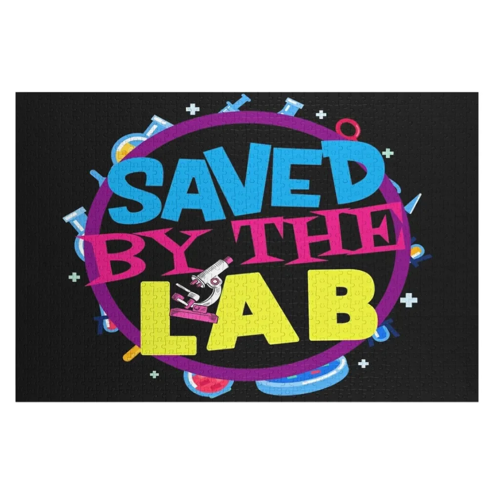 

SAVED BY THE LAB~LAB WEEK 2023 (2)MEDICAL LABORATORY SCIENTIST Jigsaw Puzzle Picture Custom Child Gift Puzzle