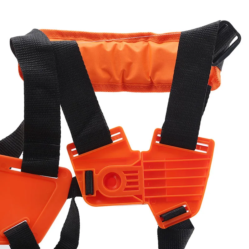 Imagem -02 - Strimmer para Cortador de Escova Double Breasted Ombro Arnês Banda Mower Trimmer Cinto Acolchoado Painel de Proteção Jardim Ajustável