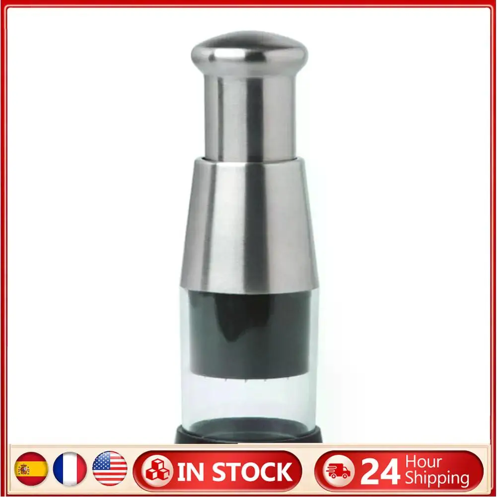 مفرمة يدوية يدوية من الفولاذ المقاوم للصدأ أدوات مطبخ مفرمة طعام مفرمة ثوم صغيرة لمكسرات الأعشاب والزنجبيل والثوم #1