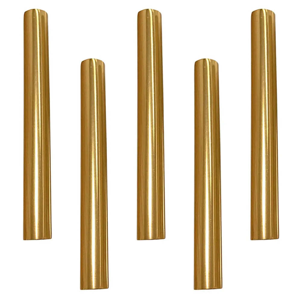 5 個ネイルブラシカバー金属マニキュアペンキャップ亜鉛合金保護遮光ペントップ装飾ネイルアートサロン供給