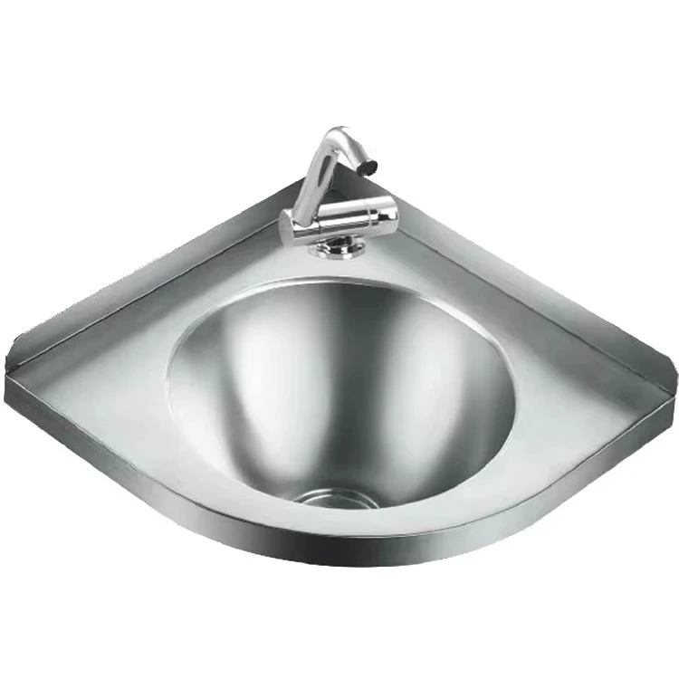 304 Stainless‑Steel RV Hand Wash Sink, Compact Wash Basin ForRV / Caravan / Campervan / Travel Trailer