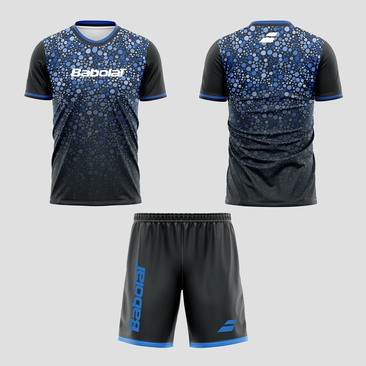 2024 fashion trend new inkjet T-shirt shorts two-piece set with breathable and lightweight advantages suitable for sports