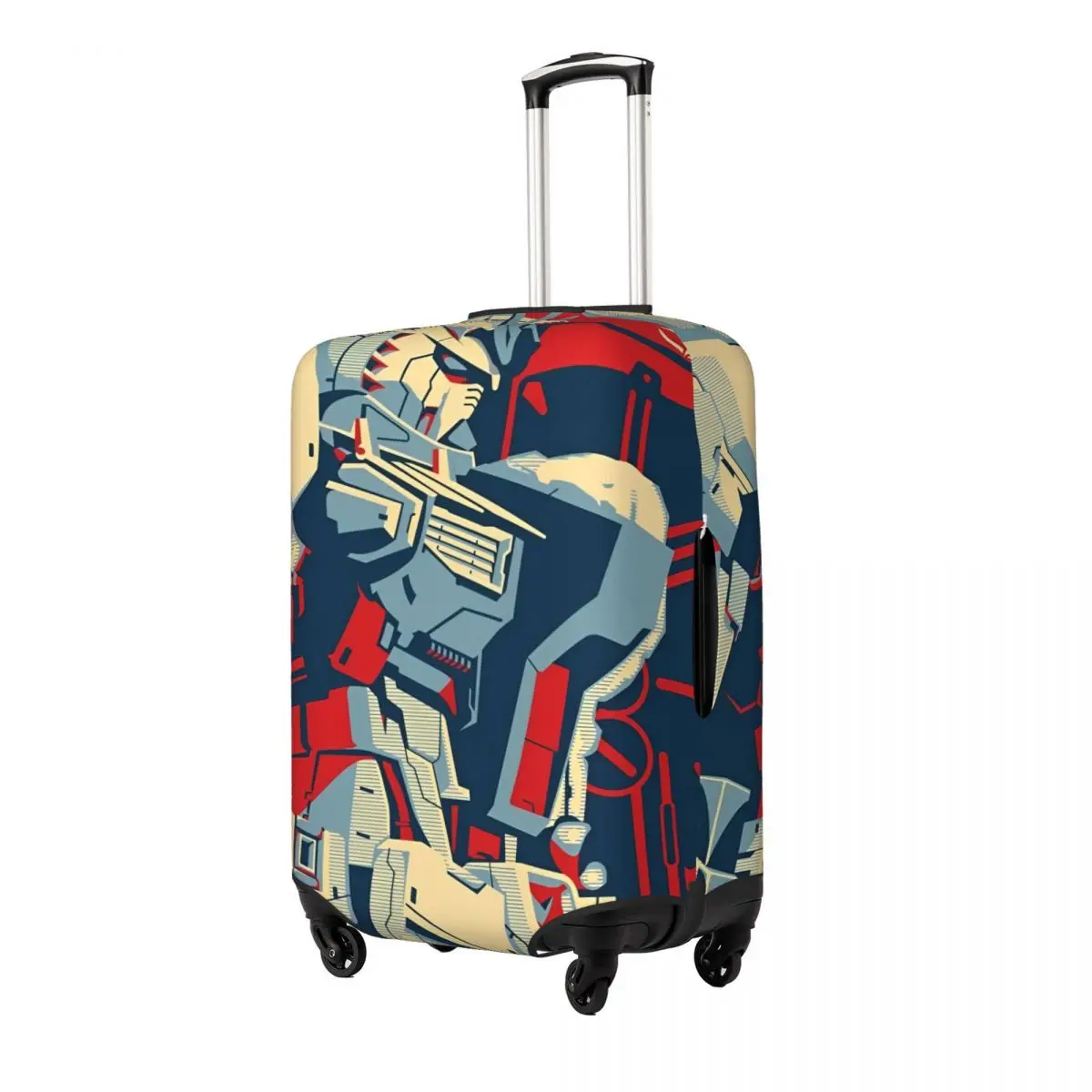 Gundam Suitcase Cover Cruise Trip Flight Practical Luggage Case Protection