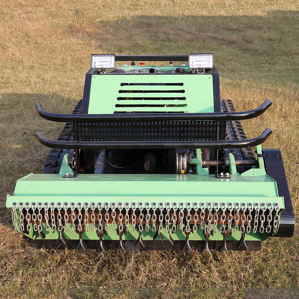 

Multipurpose Remote Control Speedy Lawn Mowers Electric Start/Manual Pull Grass Cutter Weeding Removal