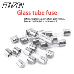 10PCS 5x20mm 6x30m Fast Blow Glass Tube Fuses 0.1A 0.2A 0.3A 0.5A 1A 1.5A 2A 3A 4A 5A 6A 8A 10A 15A 20A 25A 30A 250V