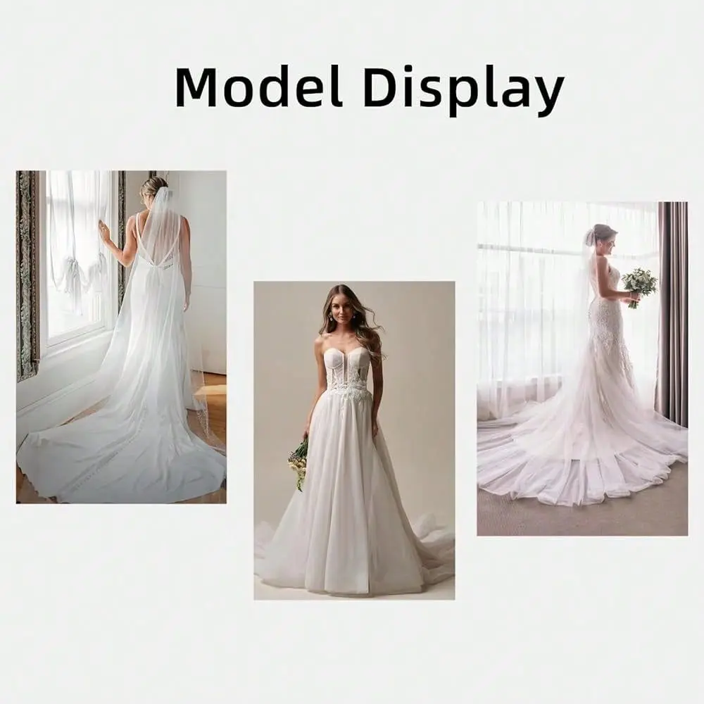 Tier Pearl Wedding Bridal Veil With Metal Comb Headband Decorations, Bride To Be Gift, Wedding Colorname 78InchOffWhite