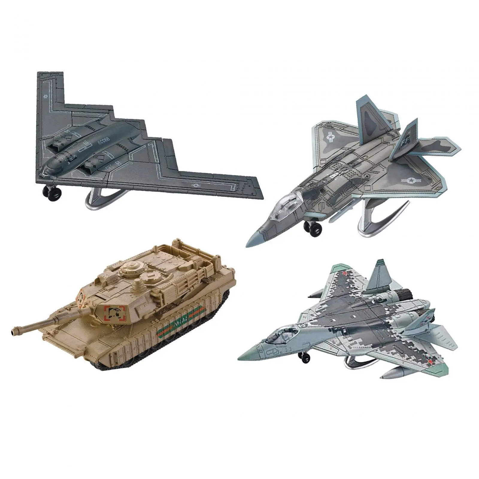 1/72 Fighter Model Hobby Model Aircraft Kits DIY Assemble Collectible Party Favors 3D Puzzle for Children Kids Adults Gifts