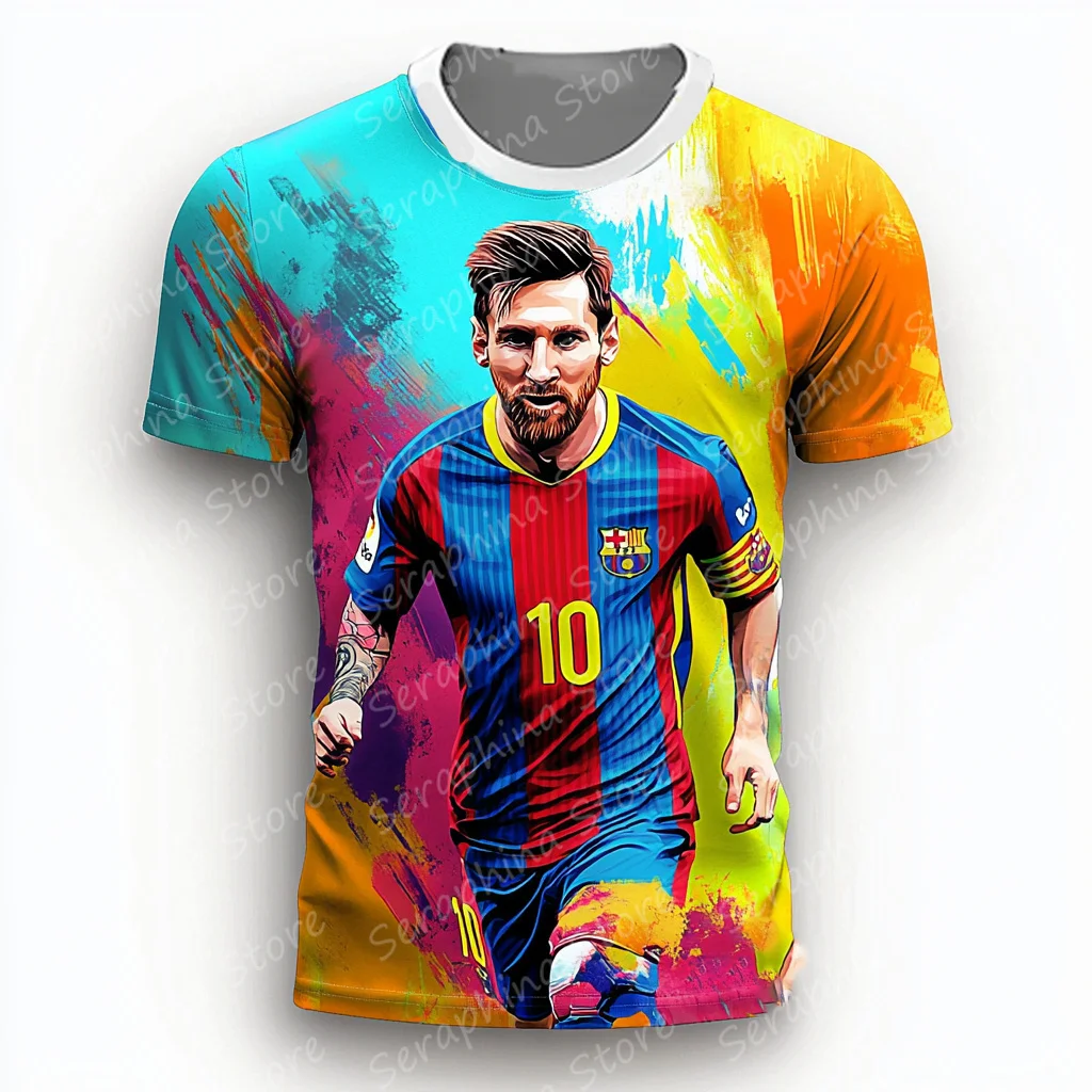 Custom Purchasing Lionel Messi Merchandise For Fan Jersey Quick Drying Women Men Fashion T-Shirt Adult/ KID Jerseys Kit Top