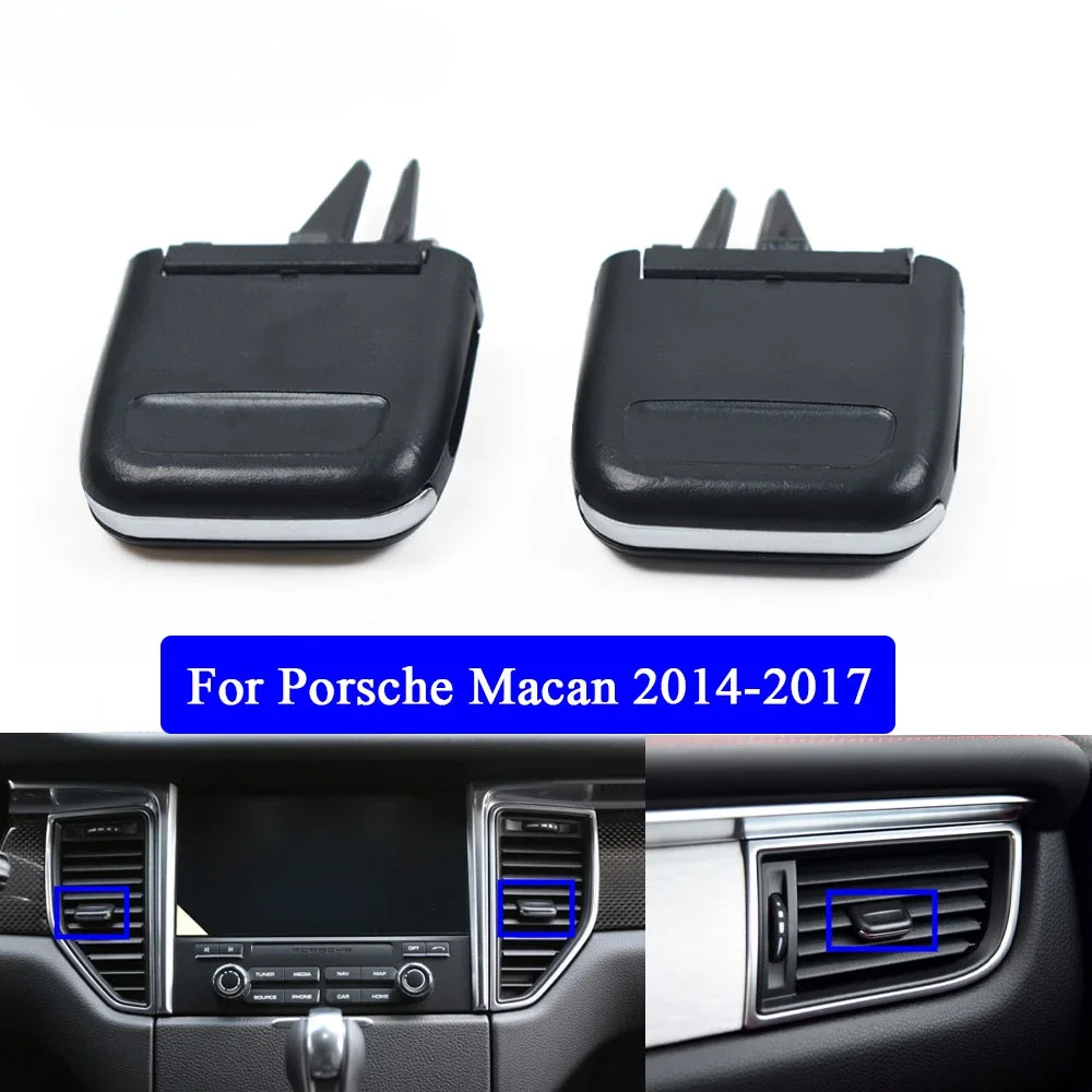 

LHD RHD Front Rear Left Right Air Conditioner AC Vent Grille Outlet Clip Slider Repair Kit For Porsche Macan 2014 2015 2016 2017