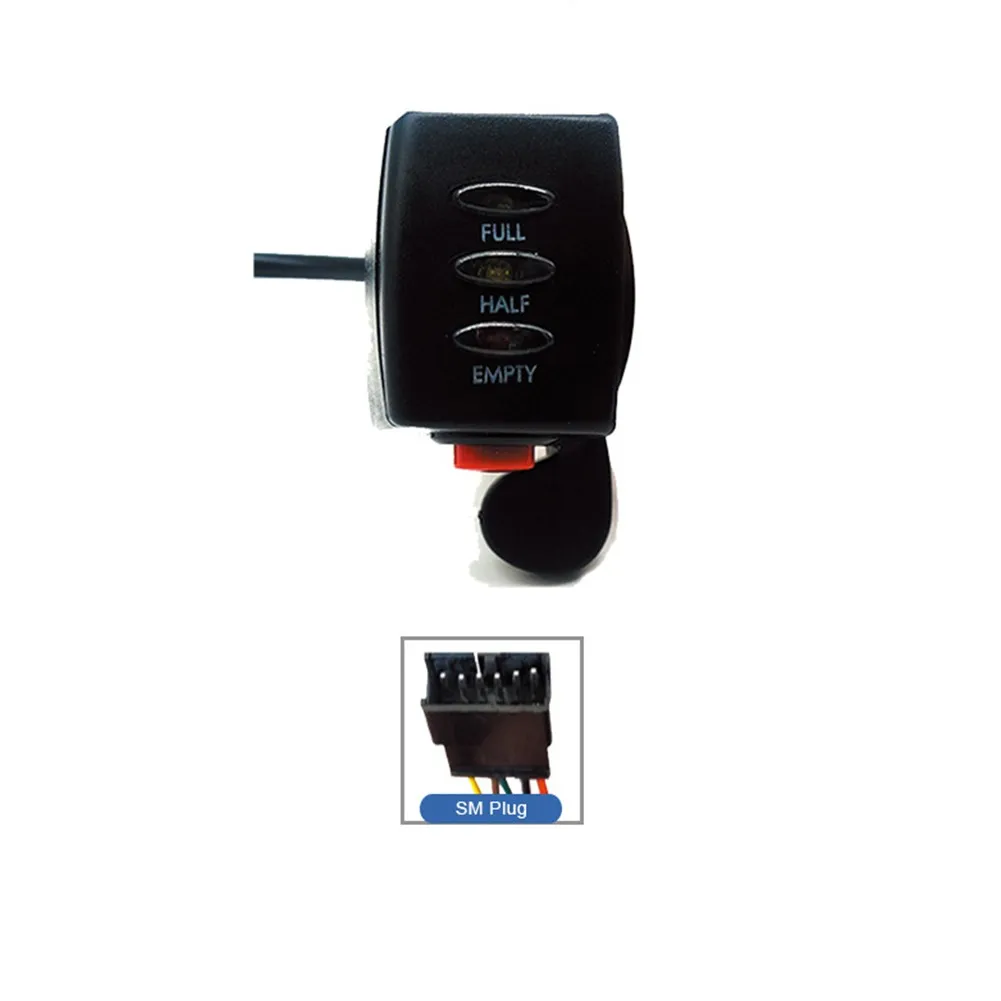 

SM Plug Thumb Throttle KT Controller Replacement Wuxing 15DX 180cm Cable Control Component E-bike Motor Kit High Quality