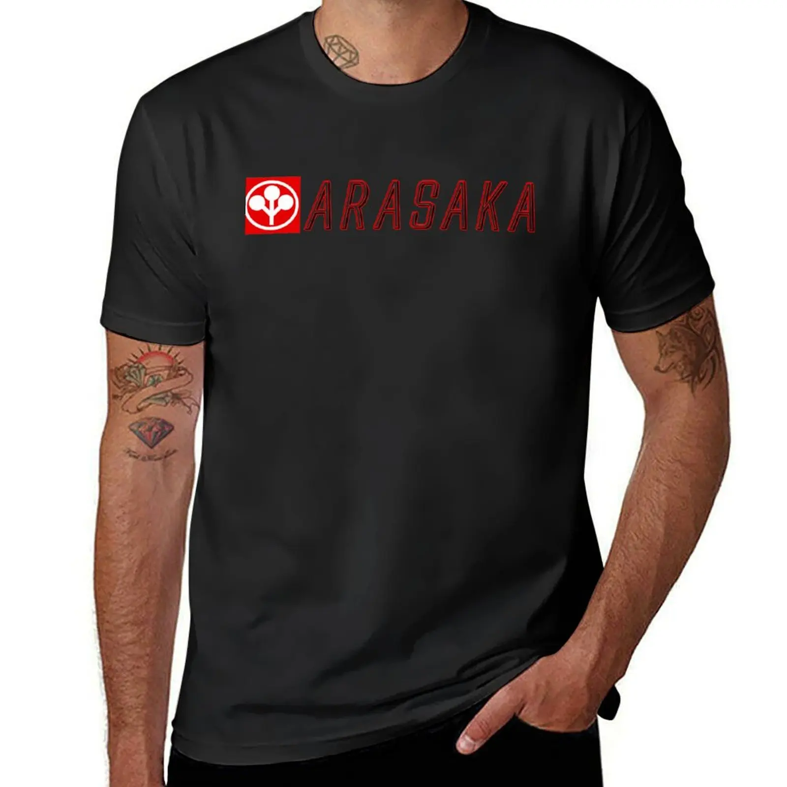 Funny Arasaka T-Shirt Gaming Gift T-shirt vintage clothes customs design your own vintage animal prinfor boys men t shirts