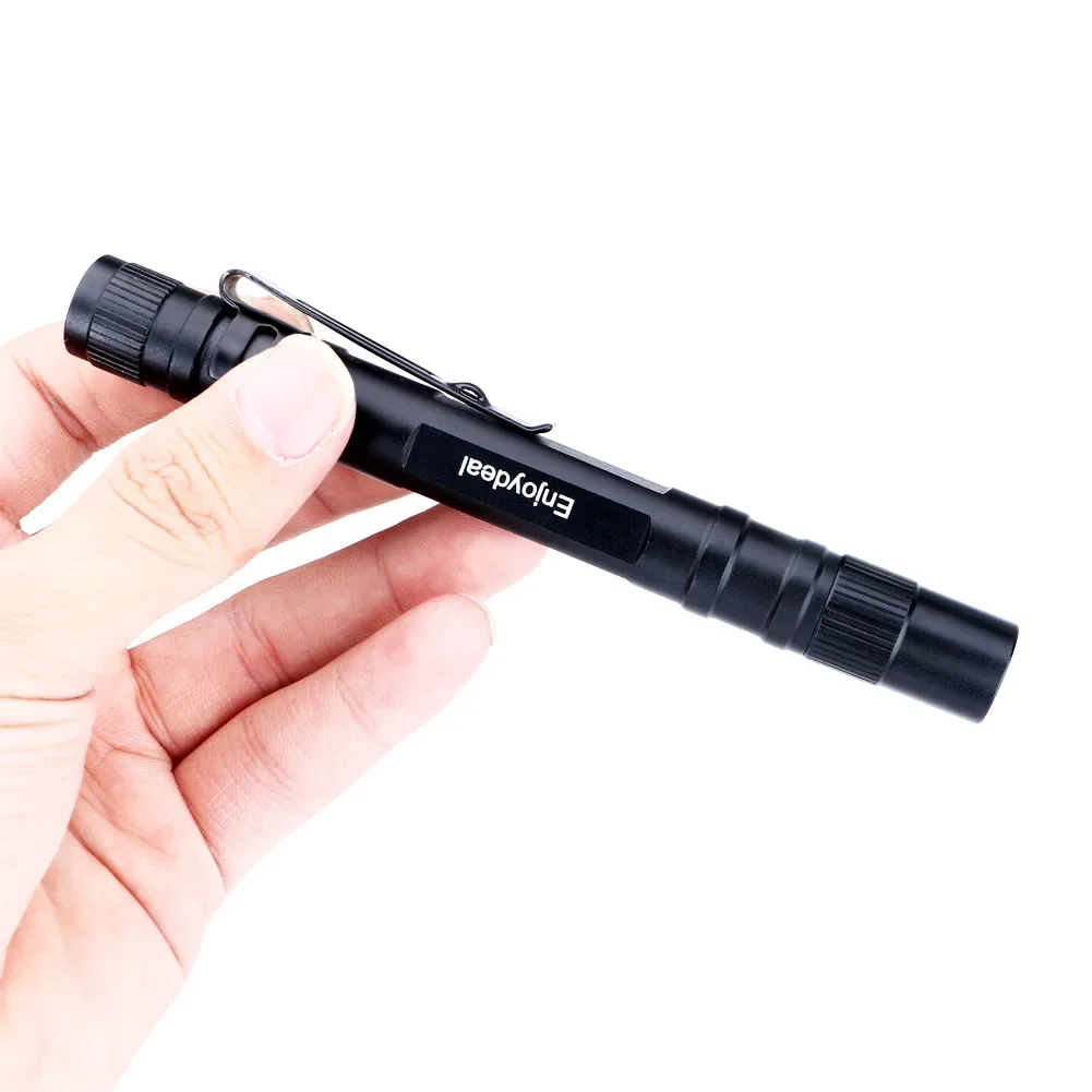 Mini LED Flashlight Penlight 1000 Lumens Lamp Clip Small Flashlights Torch Outdoor camping Pocket pen lights emergency Lantern
