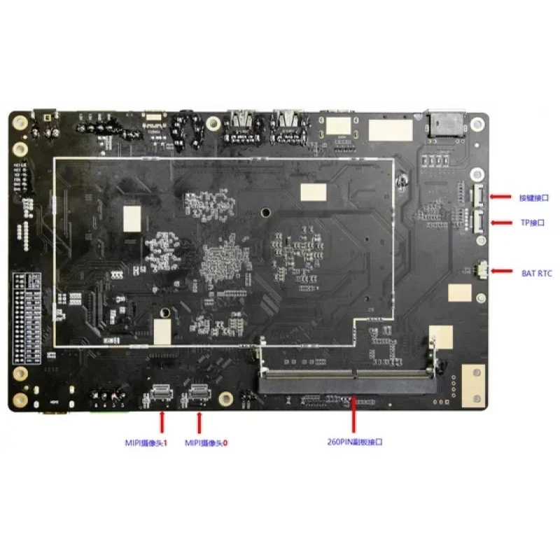 RK3588 Octa-core CPU 8K AI Computing Industrial PCB PCBA Manufacture And Assembly Electronic Board