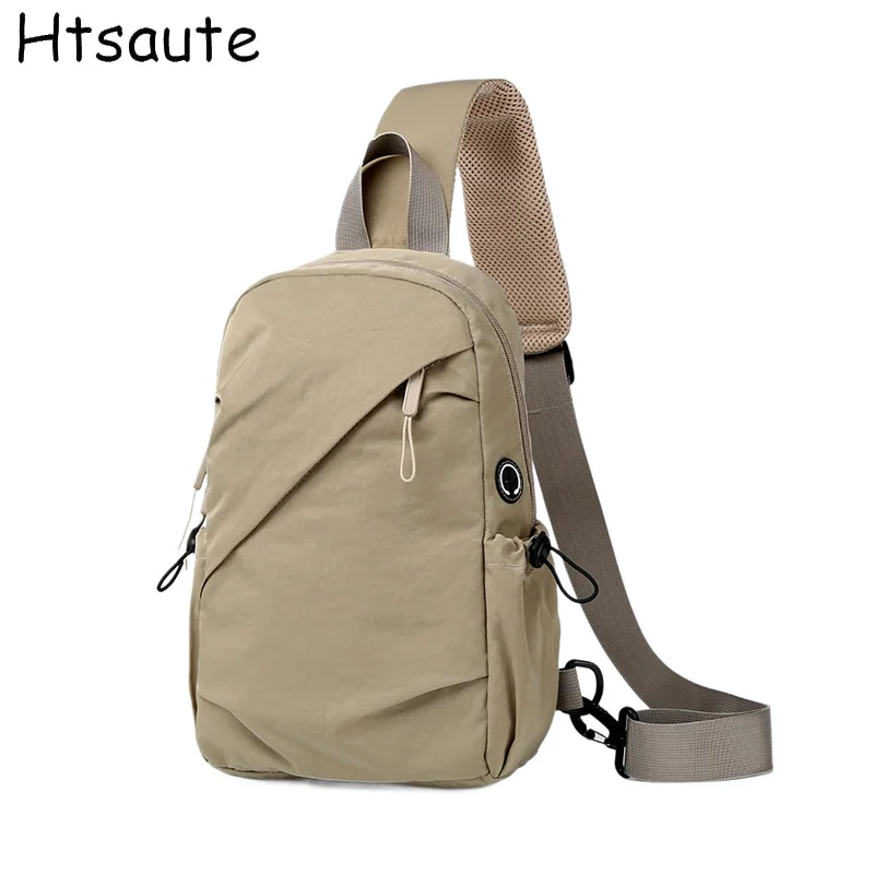 

Chest Bag Fashion Men's Lightweight Chest Packs Waterproof Single Shoulder Crossbody Sling Pack, Large Capacity Fits iPad