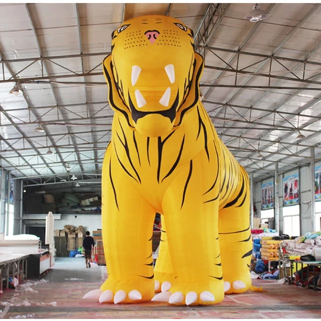 The most popular giant advertising inflatable tiger cartoon model