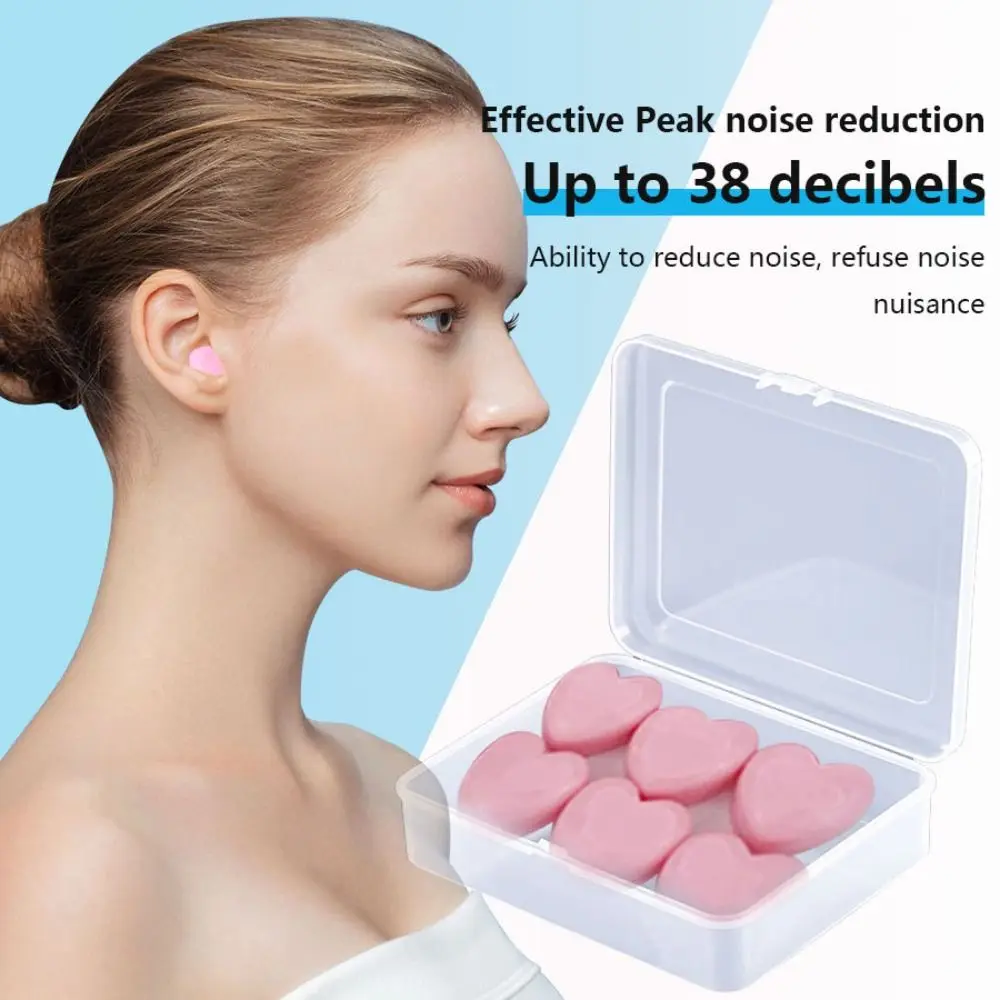 3Pair Gift Multicolor Ear Plugs Noise Reduction Soft Silicone Swimming Earplugs Sleeping Diving Waterproof Earplugs Unisex