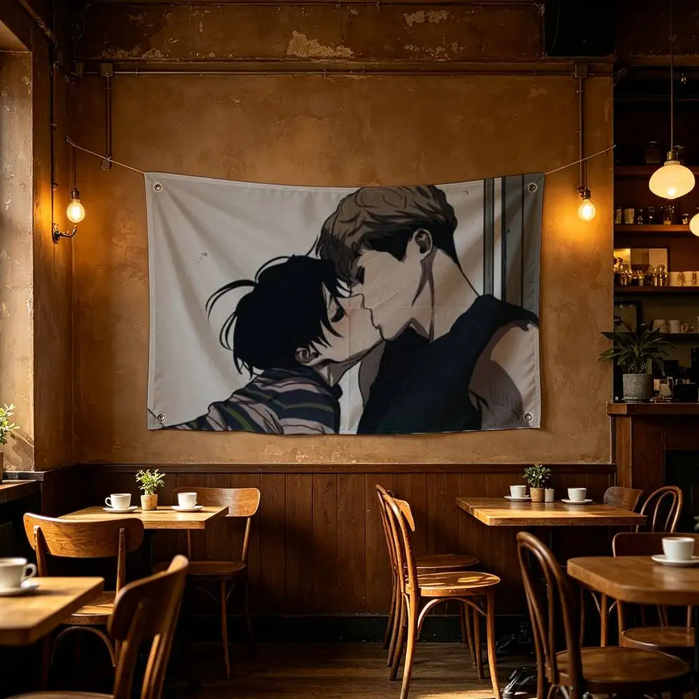 K-Killing S-Stalking Korean Manga Flag Suitable For Party Club Outdoor Interior Wall Decoration Banner Fans Gift