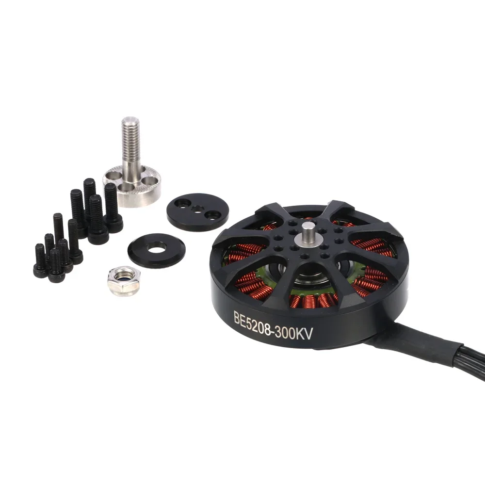DrMas4pcs Uangel BE5208 300KV 8S Brushless Motor For FPV Long Range Multirotor X-Class Drone 15-18in Prop