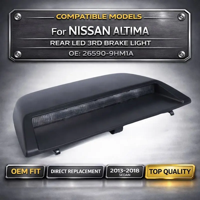 

265909HM1A Задний светодиодный дополнительный стоп-сигнал (третий стоп-сигнал) для Nissan Altima Sedan 2013-2018, прямая замена, автозапчасти