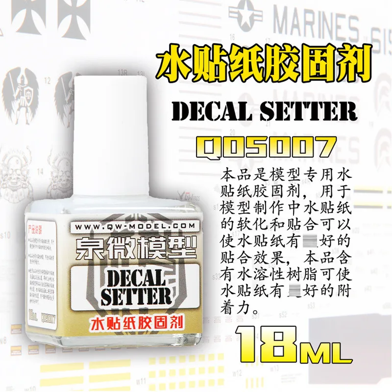 QW-Model Q05001-Q05007 Model Ekstra Tipis Semen dan Pelembut Stiker untuk Alat Pencegah Warp Model Plastik Militer Gundam Gunpla