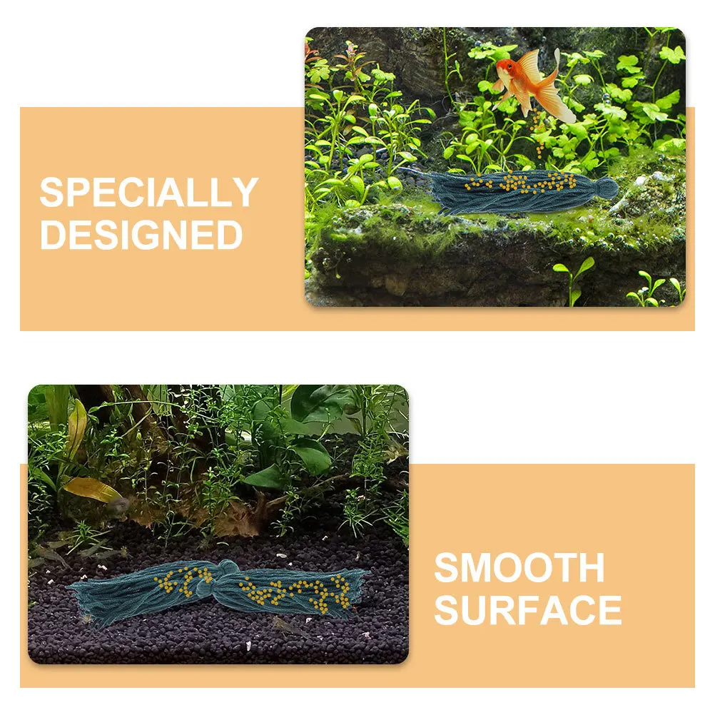 

10Pcs Fish Tank Breeding Mop Floating Woolen Yarn Spawning Mop for Fish Egg Laying Aquarium Hatchery Tool Spawning Breed Mops