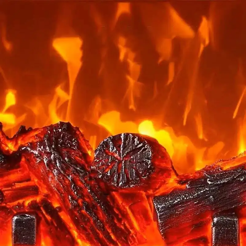 Indoor Living Embedded Fireplace Home Fake Room Fire Decorative TV Cabinet Fireplaces Simulated Flame Heater i