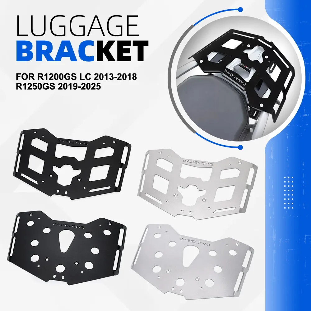 

Rear Rack For BMW R1200GS LC 2013-2018 R1250GS 2019-2025 Motorcycle Accessories Luggage Shelf Bracket Tailbox Support Holder
