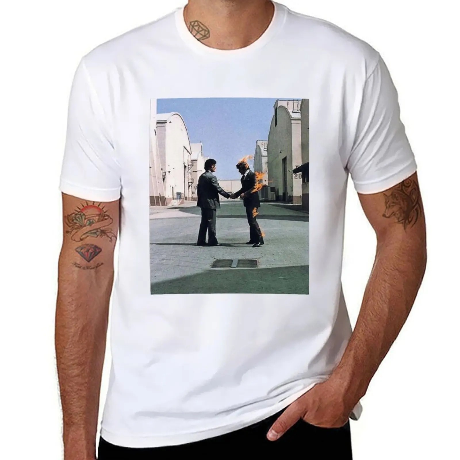 

Wish You Were Here Poster Sticker T-Shirt man t shirt graphic funny t shirts cotton T-Shirt