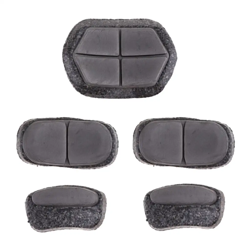 7 paquetes de almohadillas suaves y duraderas para casco, Kit de relleno de espuma de repuesto para casco rápido