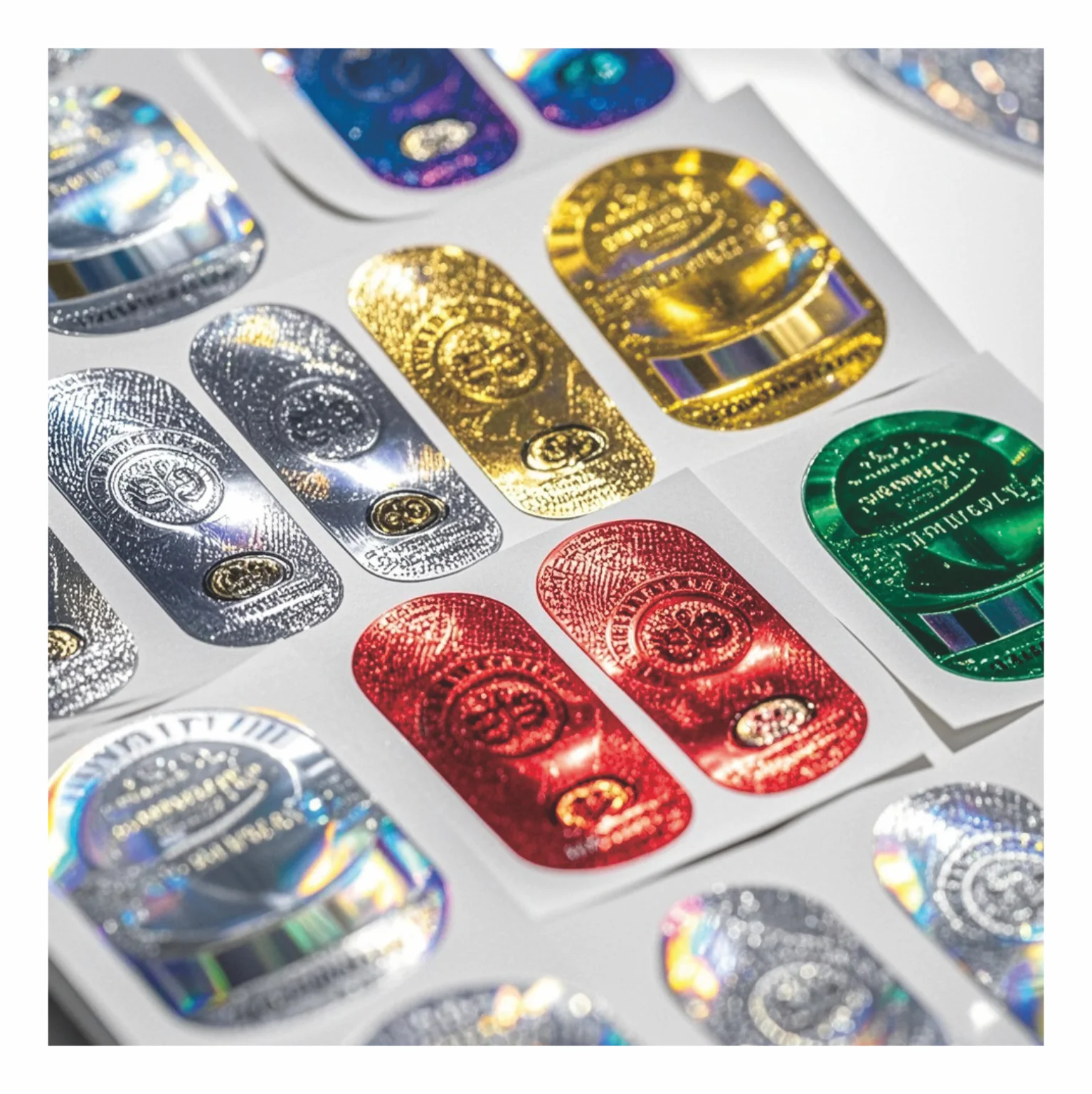 

Brand New 3D Laser Holographic Security Label Custom 3D Holographic Security Label For Wholesales