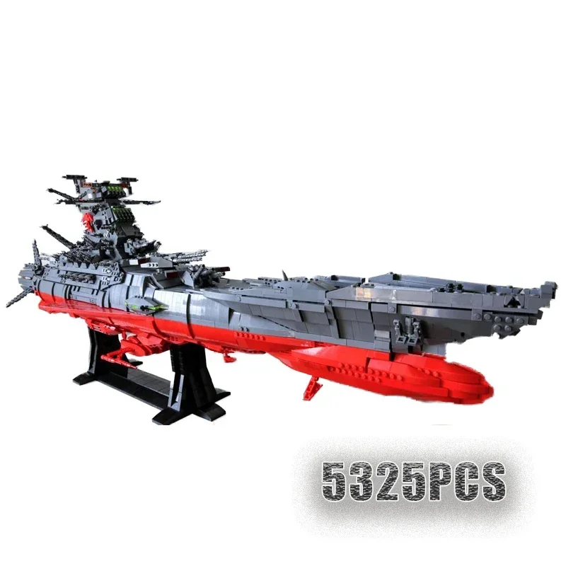 NEW 5325PCS Space Battleship Yamato UCS Model Building Kit Block Self-locking Bricks Toys Birthday Christmas Gift