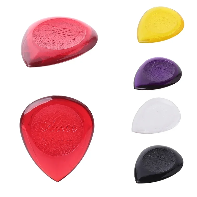 10PCS Alice Acoustic Electric Guitar Bass Picks Plectrums Small Size 1 Mm 2mm 3mm