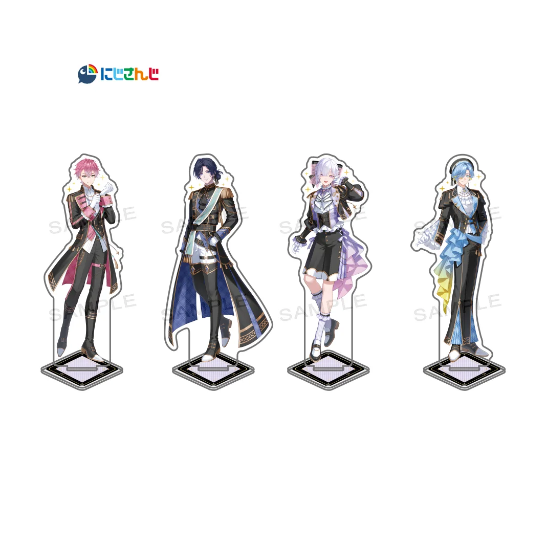 Nijisanji Splare 1st Anniversary, 15cm New Acrylic Stand Keychain, Must-have for Fans, Desktop Decor, Perfect for Gifting