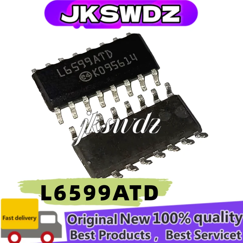 

10PCS new and original L6599ATD, 6599ATD SOP16 in stock.