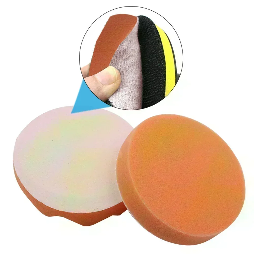 3-7inch Polishing Pads Sponge Buffing Waxing Disc Foam Clean Wheel For Car Polisher Buffer Power Rotary Tools Accessories