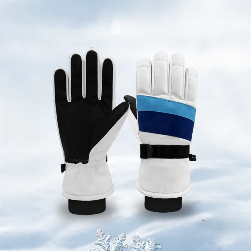 

Autumn and winter men's and women's warm gloves, thickened cold-proof and water-proof touch screen riding, driving, outdoor