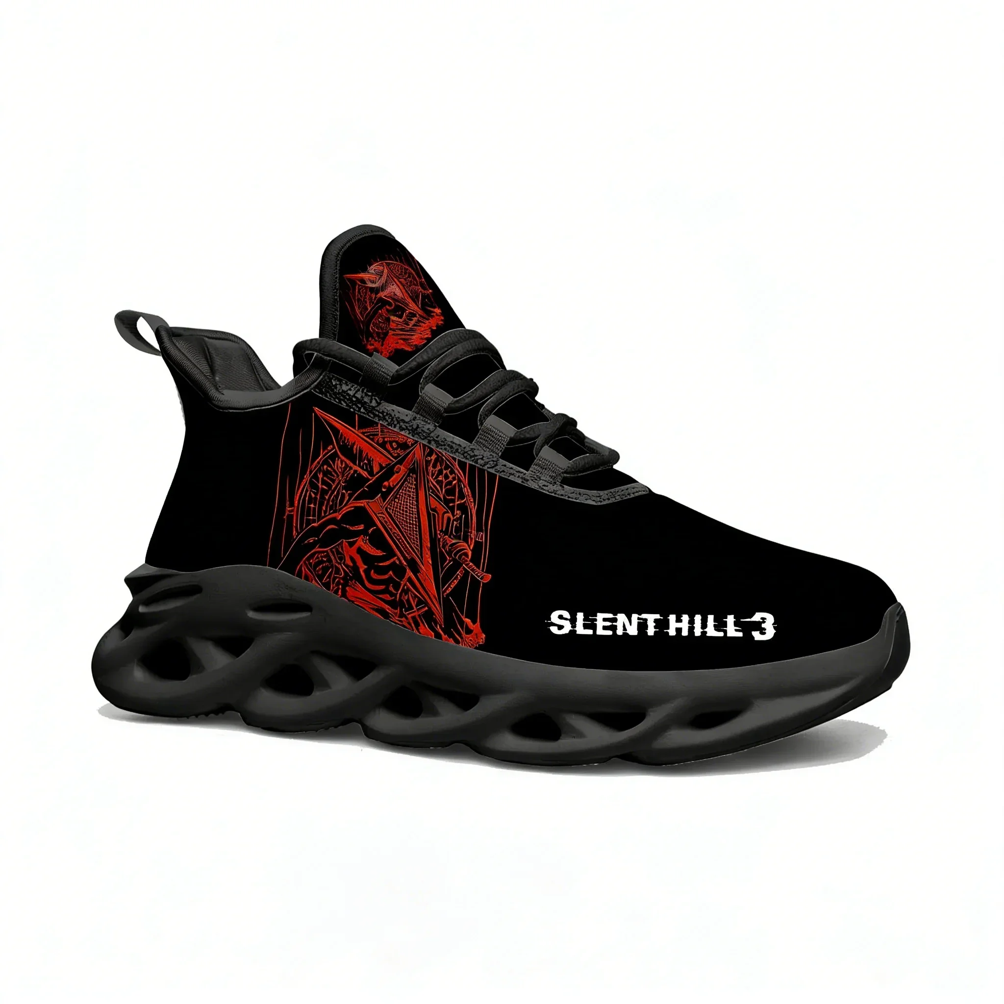 

Silent Hill 3 Lace Mesh Shoes Flat Sneaker Mens Womens Sport Running Shoes Sport Sneakers Fashion Durable Customized Footwears