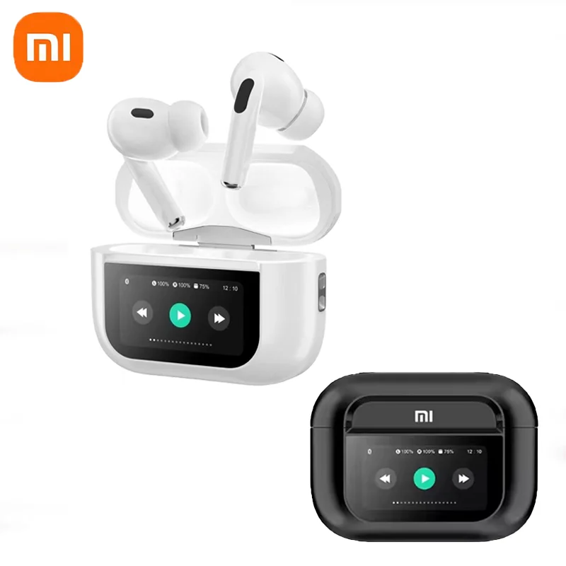 Xiaomi A8 Pro Wireless Bluetooth Headphones Noise Cancelling Headphones TWS Sports Earbuds Touch Screen Control Gaming Headset