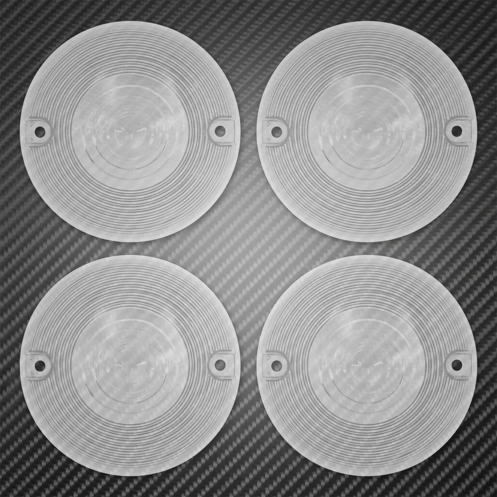 Motorcycle 4pcs Turn Signal Light Lens Cover For Harley Touring Road King  Electra Glide Road Glide Tour Ultra Softail Heritage