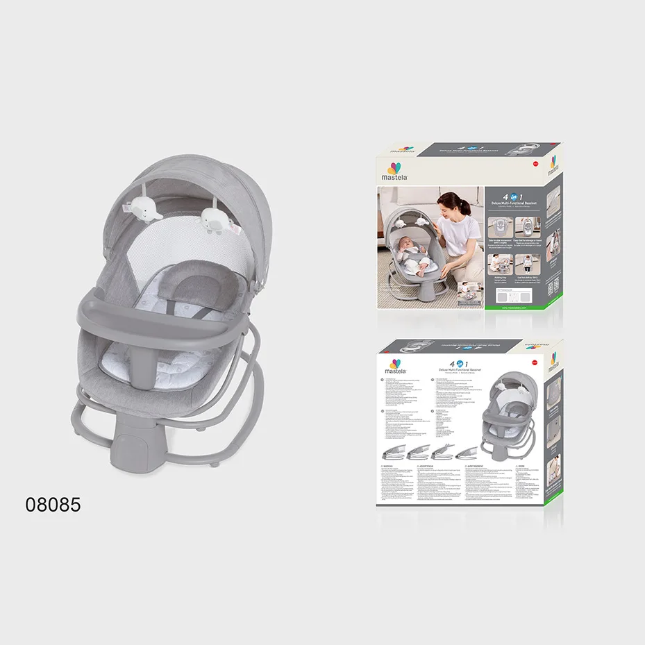 Immagine 4: Sedia a dondolo per bambini Lettino elettrico moderno e semplice per dormire Poltrona lounge lenitiva