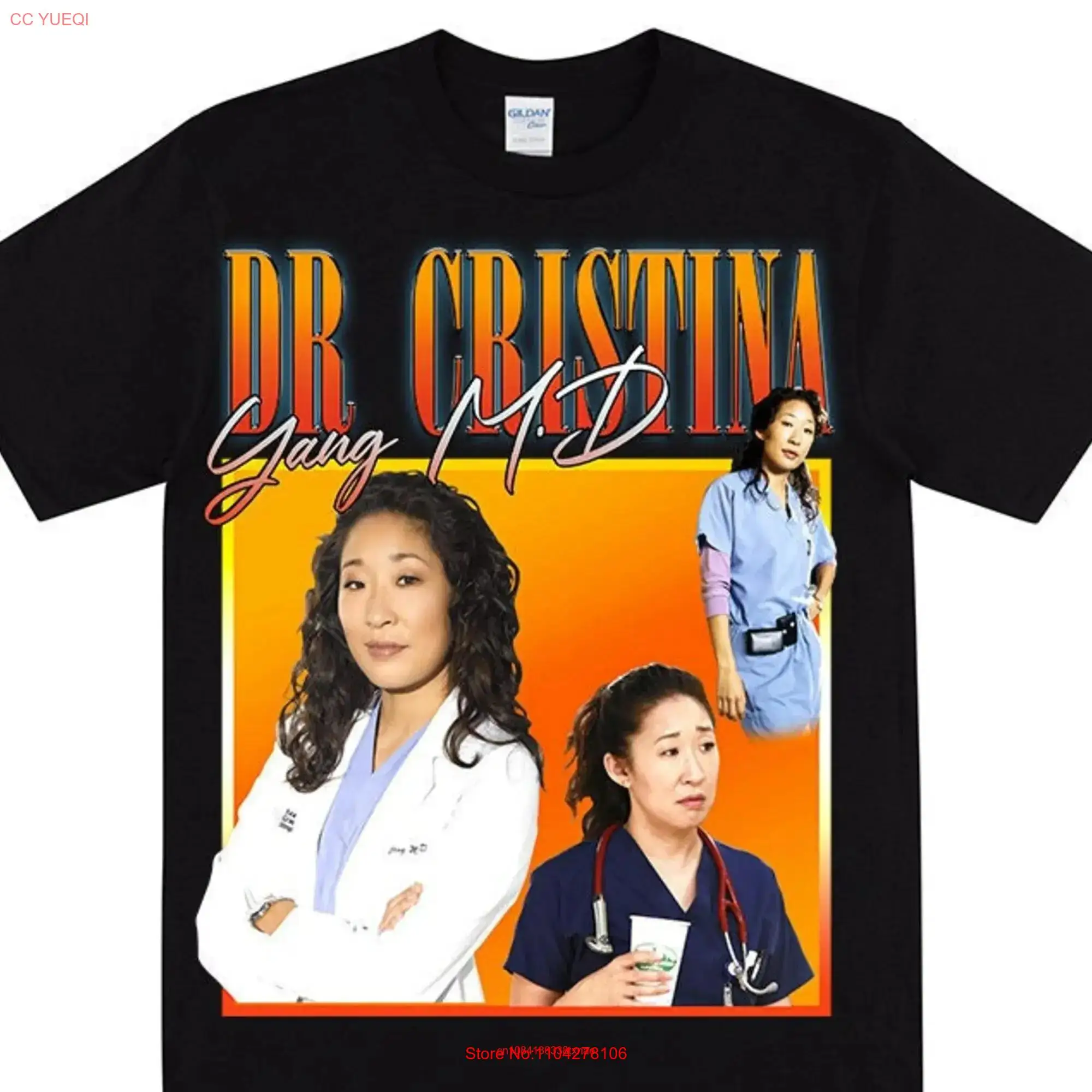 Dr CRISTINA YANG Homage T Shirt You're The Meredith To My Pick Me Choose Love Doctor Graduation long or short sleeves