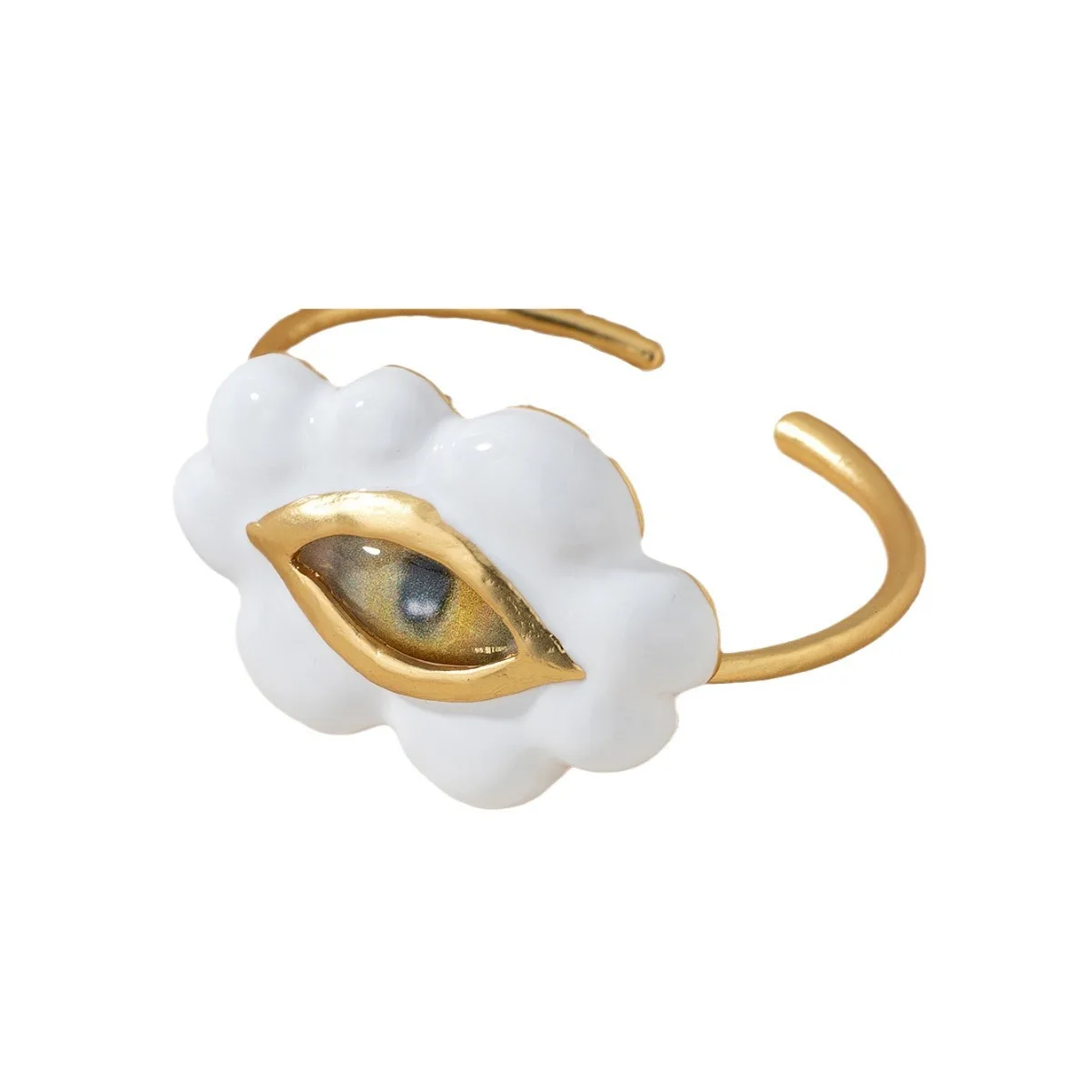 女性用銅メッキブレスレット,リング,ペンダント,ファッショナブルな個性,ヴィンテージ,18k
