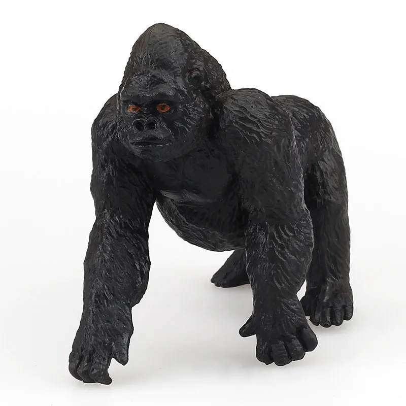 Simulation Animnal Gorilla Cognitive Model Plastic Handicraft Teaching Tool Decoration gift A0756
