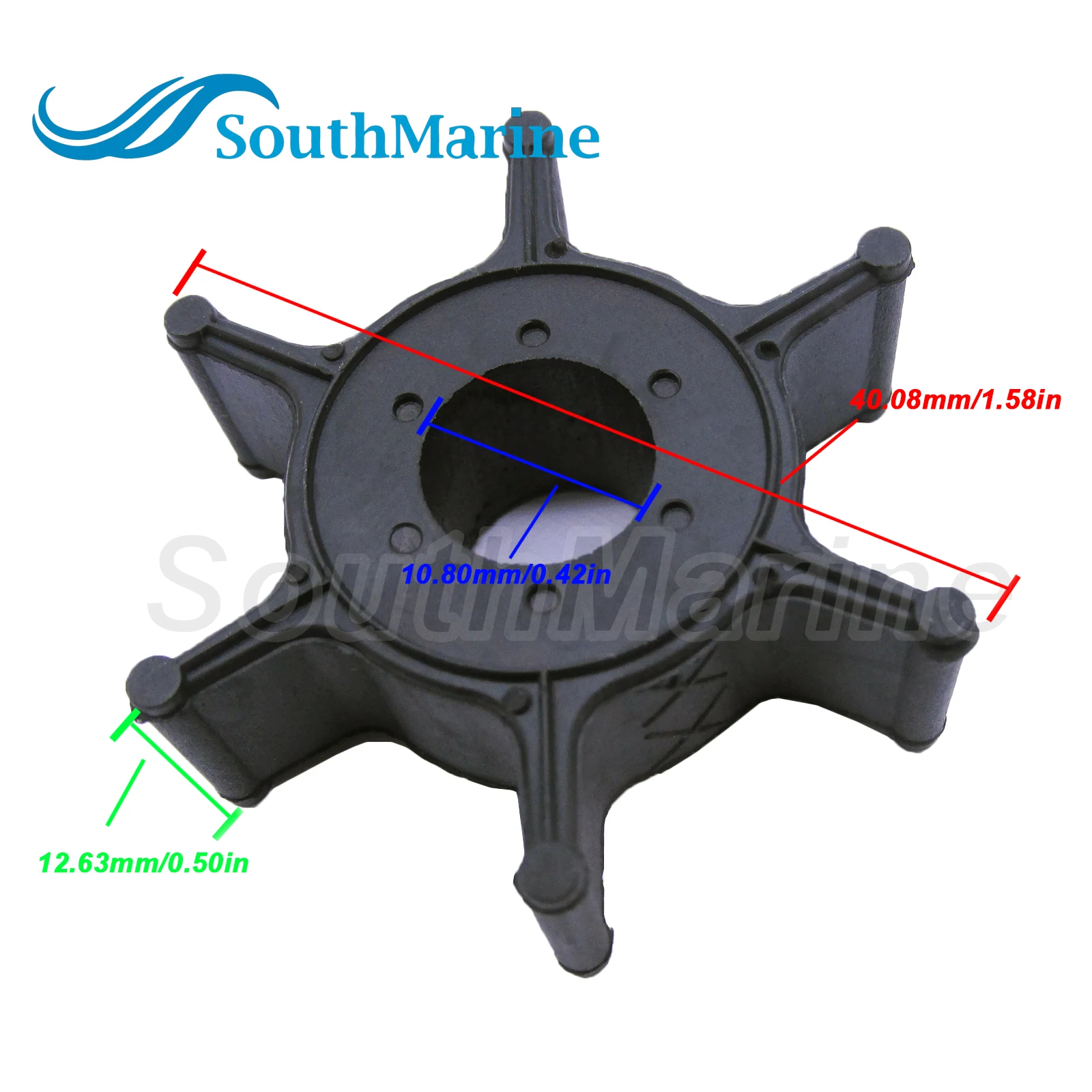 Boat Motor 6BX-WG078-00 6EE-W0078-00/01 18-3473 Water Pump Repair Kit with Housing for Yamaha 4HP 5HP 6HP F4F4B F5A F6 F6C