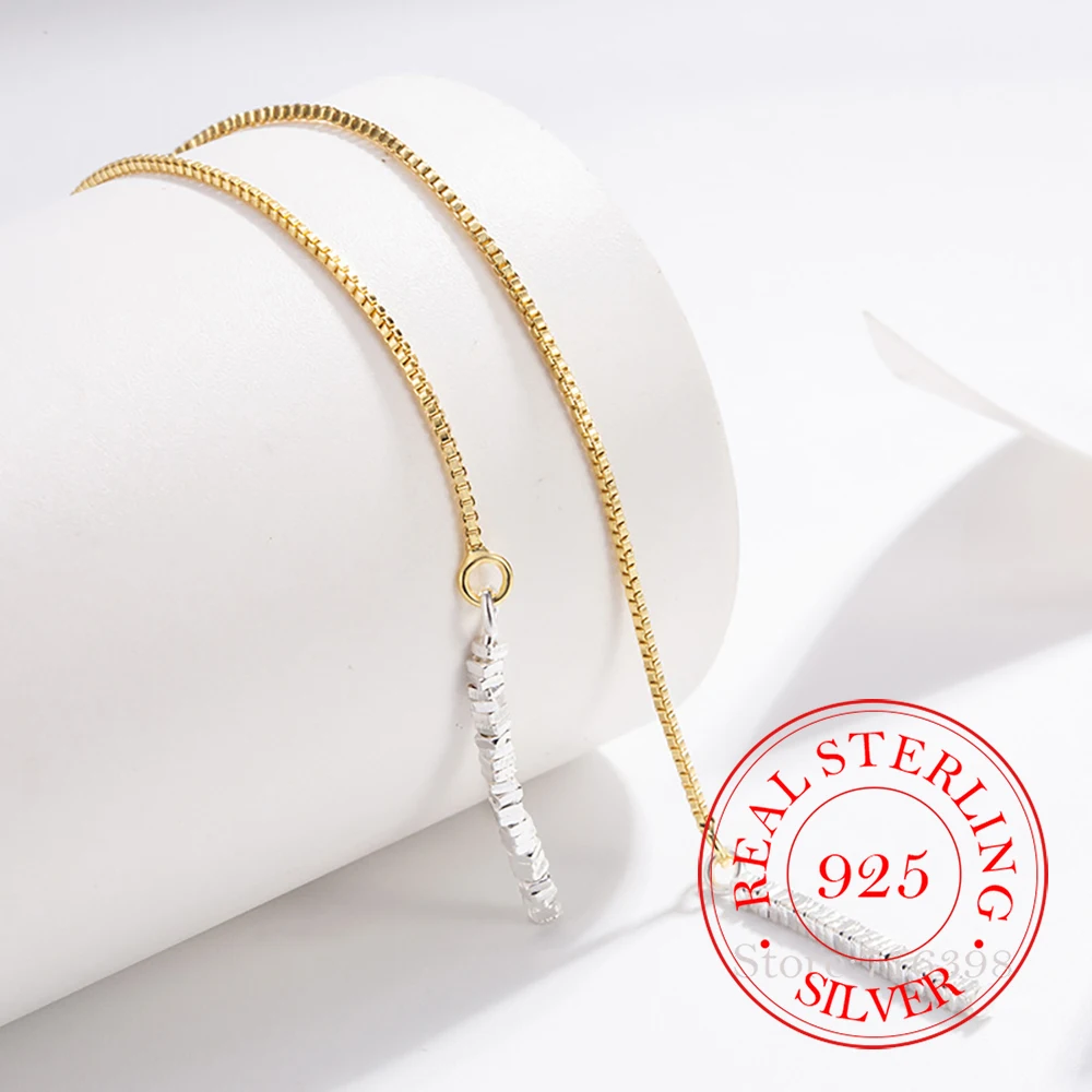 925 Sterling Silver Jewelry Small Change Long Tassel Ear Line Drop Earrings for Women Wedding Party Jewelry For Girl Friend Gift