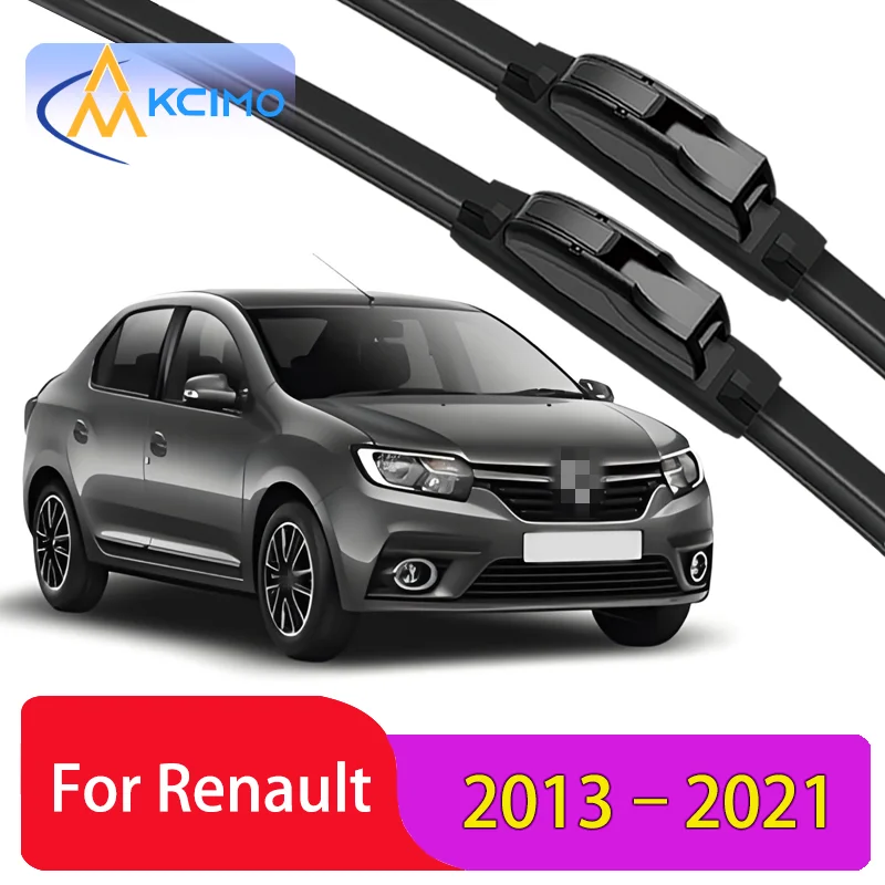 

2PCS New Front Windshield Wiper Blade for Renault Symbol III 2013-2021 Dacia Logan Renault Logan Front Windshield Accessories