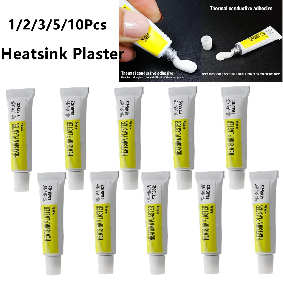 Heatsink Plaster Thermal Silicone Adhesive Cooling Paste Strong Adhesive Compound Glue For Heat Sink Sticky STARS-922
