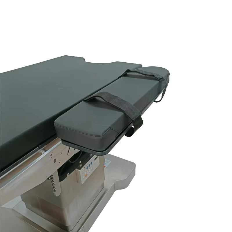 Adjustable Universal Surgical Arm Support Metal Operating Table Arm Plate Padded Support Manual Electric Patient Positioning