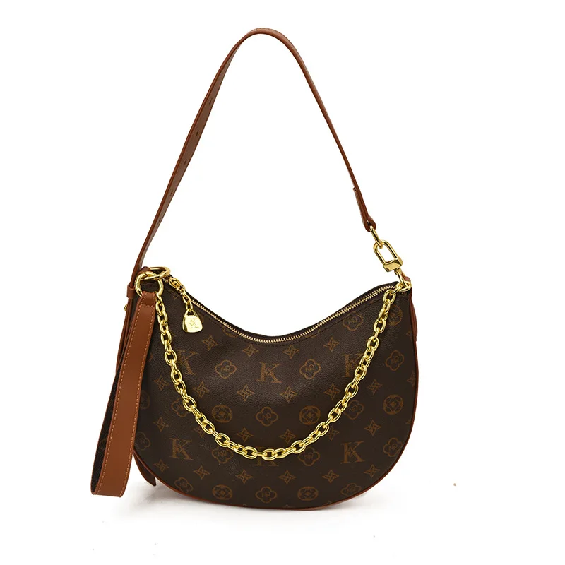 2025 여성 빈티지 언더암 백, 천연 가죽 멀티웨이 숄더 크로스바디 백, 데일리 출퇴근용 레트로 호보 백