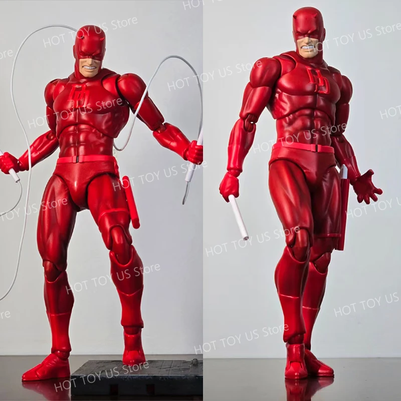 100% Original Ct Toys Daredevil Mafex 223 Comic Version Figure SHF Anime Action Figurine Statue Model Custom Gifts Kids Toys image 2